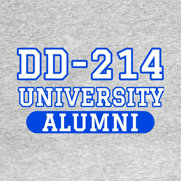 Patriotic DD-214 University Alumni by Revinct_Designs